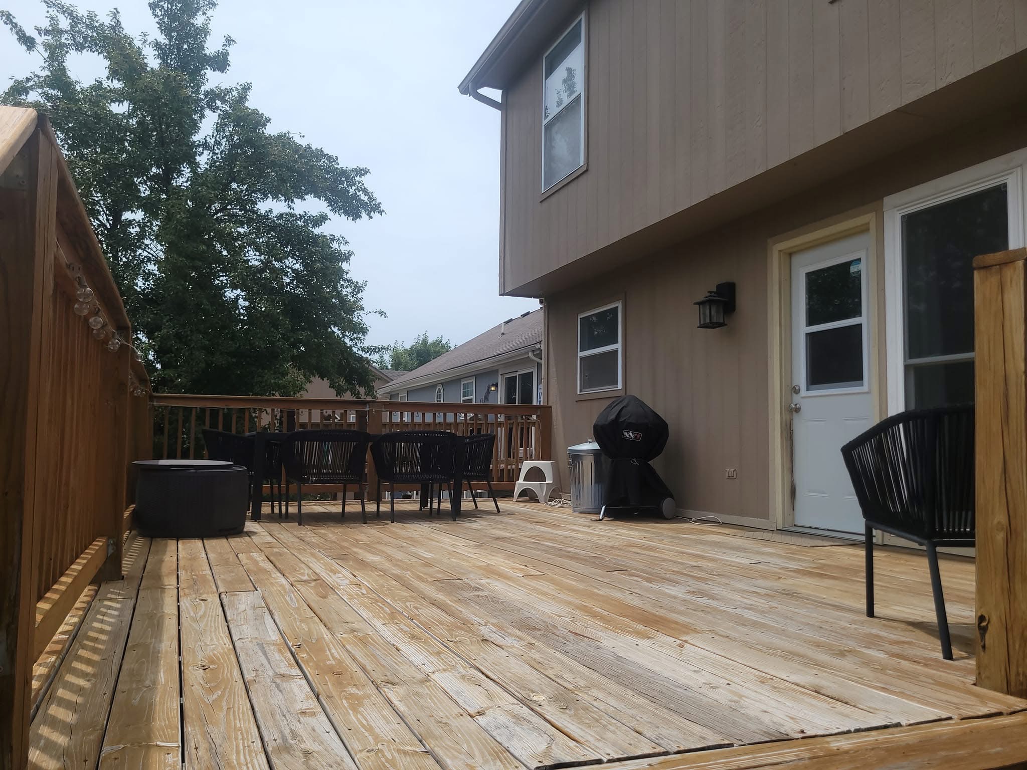Before view of Olathe Deck Build