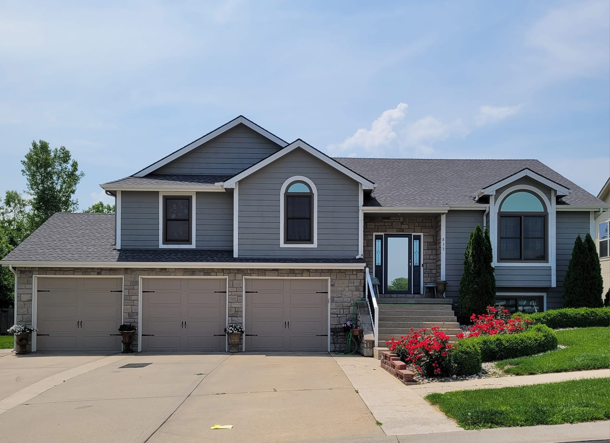 Before view of Exterior Paint