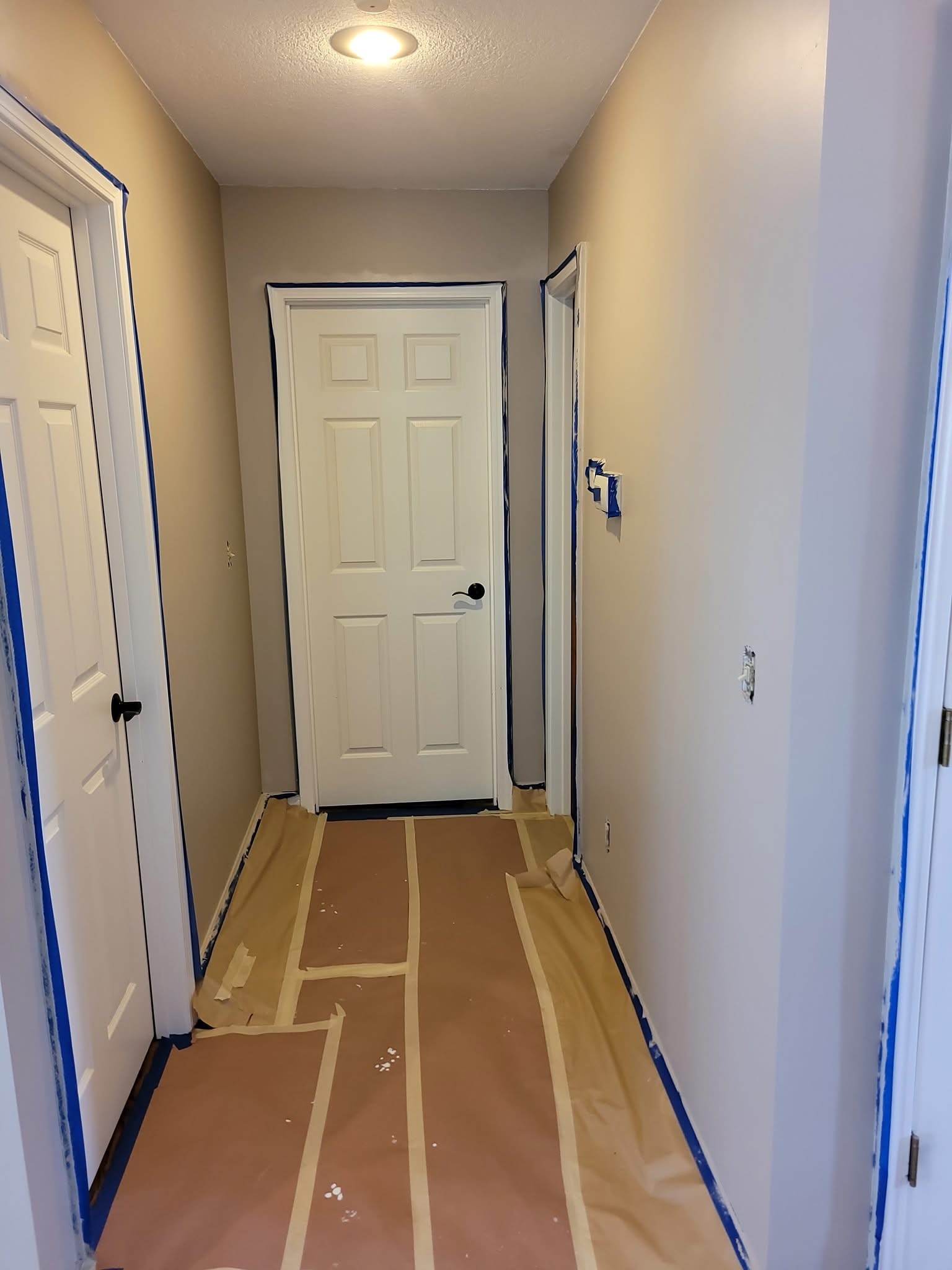 Before view of Interior Painting